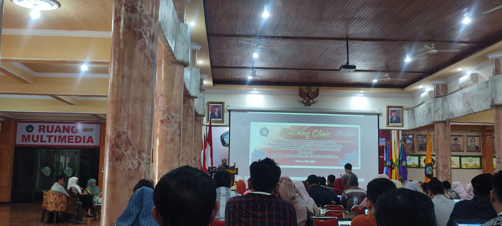 Menghadiri Coaching Clinic BKD dan Sertifikasi Dosen Oleh LLDIKTI 4 Jawa barat Dan Banten